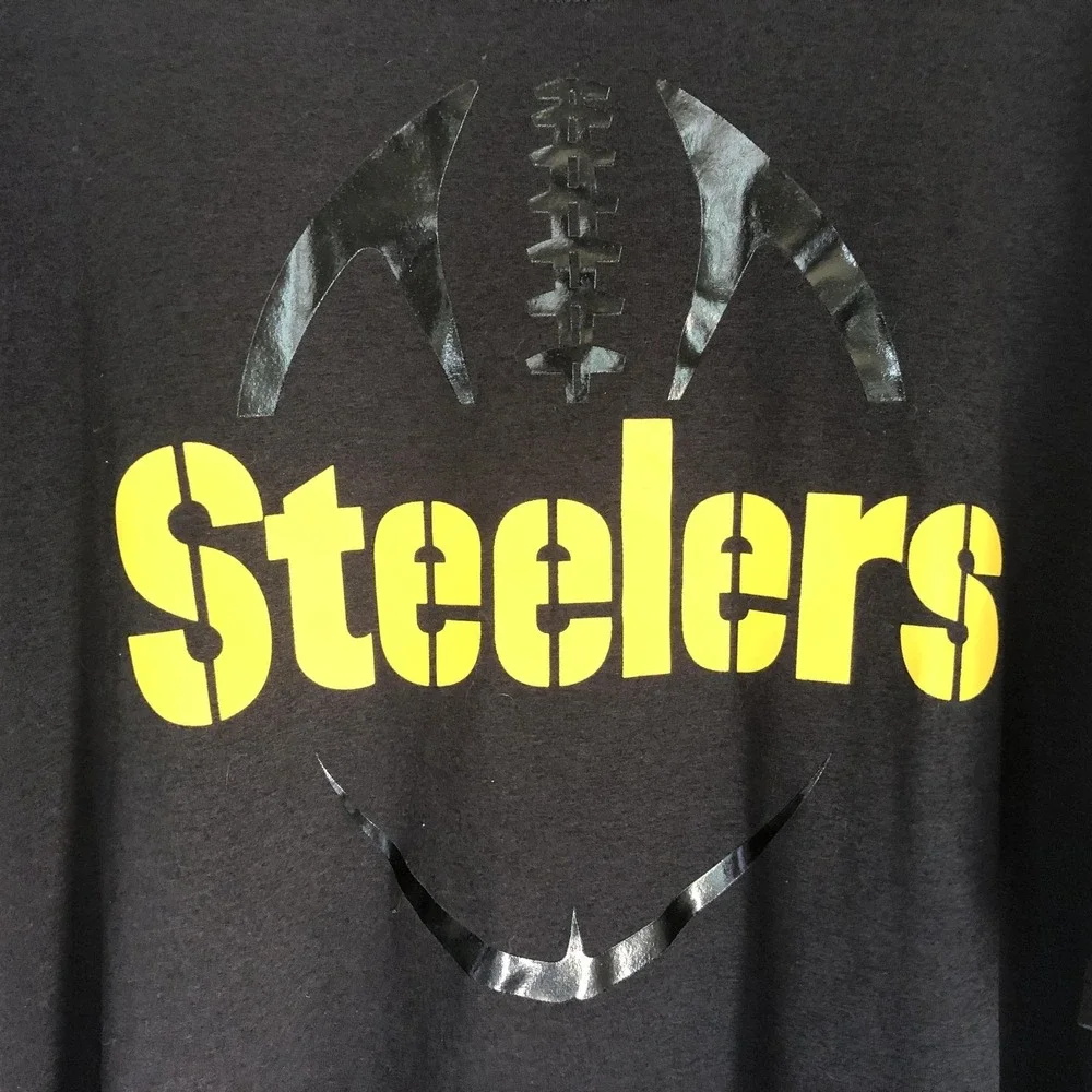 Pittsburgh Steelers Shirt Mens 3XL Black NFL Football Nike Dri Fit Graphic Tee